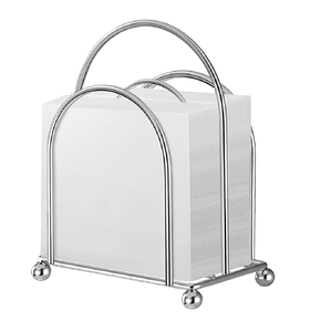 Porte-serviettes enduit de poudre noire Ustensiles de cuisine élégants Support de stockage de mouchoirs Conception de vente chaude à un prix attractif - Product Image 4