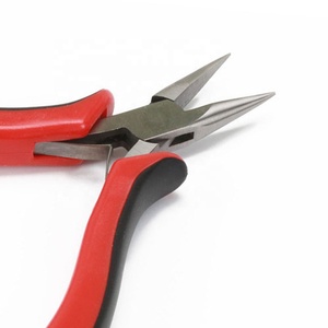 เครื่องมือคีมทำเครื่องประดับ3ชิ้นพร้อมห่วงโซ่เข็มจมูกกลมคีมตัดลวด - Product Image 6