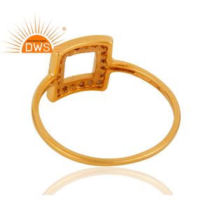 Bague en Quartz fumé naturel de couleur jaune et or massif, fabrication de bijoux, livraison gratuite, 18k - Product Image 3