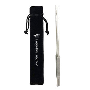 Advanced Quality Anti-Slip Aquarium Plant <b>Tank</b> Stainless Steel Tweezers for Landscape Aquarium Tweezer - Product Image 1