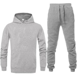 Sweat à capuche et jogging slim pour hommes, survêtement personnalisé, fabriqué au Vietnam, collection - Product Image 5