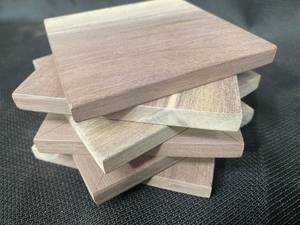 Sous-verres en bois pour boissons chaudes et froides, sous-verre en bois pour l'artisanat naturel et la vente - Product Image 2