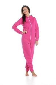 Conjunto de 2 piezas de chándal cálido de forro polar para mujer al por mayor: tops casuales de manga larga con mangas abullonadas y pantalones con cordón, estilo mono. - Product Image 5