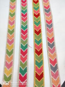 ริบบิ้นและลูกไม้ปักลายดอกไม้หลากสีสันและลวดลาย เหมาะสำหรับร้านขายริบบิ้น - Product Image 3