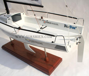 Modelo de Barco de Madera J/70 de Alta Calidad Hecho a Mano en Vietnam para Regalo - Product Image 4