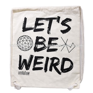 Bolso Tote de lona de algodón con logotipo impreso personalizado, bolso de hombro reutilizable con cremallera, Asa de cuerda, bolso de compras liso con serigrafía de puntos - Product Image 1
