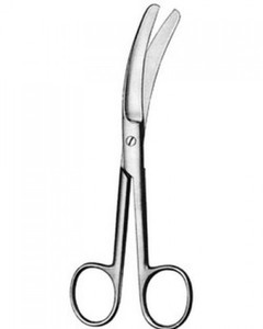 กรรไกรสแตนเลส Tonsil Busch ขนาด 16 ซม. - ตัวยึดหลักของเครื่องมือผ่าตัด - Product Image 3