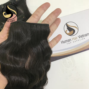 Gros Clip Dans L'extension De Cheveux 100% Naturelle Extension De Cheveux Humains Clip Dans 100% Vierge Remy Cuticule Alignés Cheveux - Product Image 5