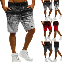 Pantalones Cortos Deportivos Casuales de Verano para Hombre, 100% Algodón, Lona, Color Sólido, Ecológicos, Largo hasta la Pantorrilla