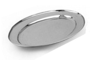 Best Quality <b>Round</b> Stainless Steel <b>Tray</b> Home Decorative Best Grade Customized <b>Serving</b> <b>Tray</b> for Kitchen Use - Product Image 2