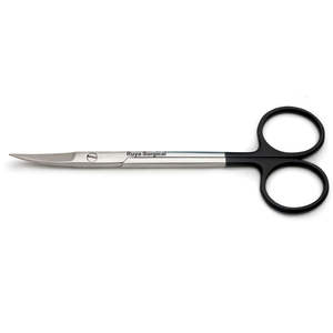 Tijeras Quirúrgicas Dentales Finas y Afiladas Supercut Iris de 4.5" Rectas y Curvas de Acero Inoxidable para Encías Delicadas, Set de Instrumentos CE - Product Image 1