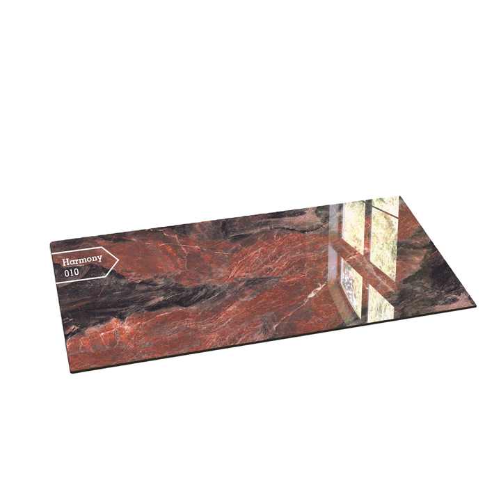 Red Chinner Look Terrazzo Tile Multicolour Balcony Porcelain