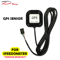 GPS sensörü 115mm hız ölçer japonya Pointer sessiz otomatİk speedometre ölçü evrensel araba beyaz Amber LED