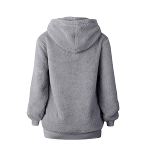 Nouveauté 2026 : Sweats à capuche à manches longues pour femmes, faible MOQ, sweats à capuche d'hiver pour femmes - Product Image 2
