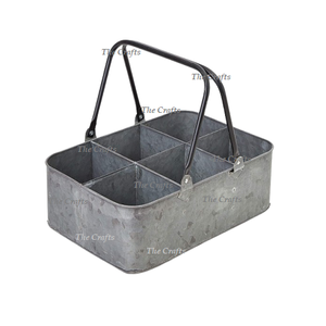 Porte-couverts galvanisé avec poignée pour dessus de table et ustensiles de cuisine Porte-couverts galvanisé au meilleur prix - Product Image 2