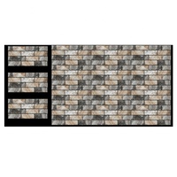 Offre Spéciale décoration lumière mince réduction des coûts bruts flexible pierre placage de brique tuile regarder de porcelaine sol brique carrelage mural