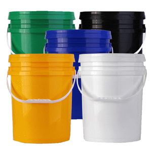Recycled Material Round Used 10 Gallon 15L Paint Plastic Buckets