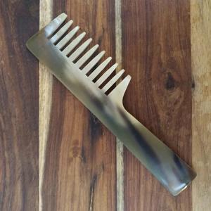 Natural Buffalo Horn <b>Hair</b> <b>Comb</b> Eco-Friendly <b>Hair</b> Styling Tool - Product Image 3