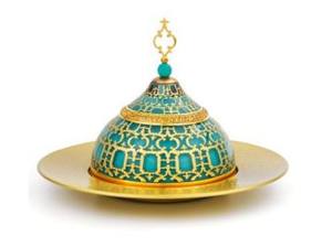 Marmite arabe en métal de haute qualité, meilleure qualité, fabrication artisanale, luxe, forme ronde, pour table, cuisine, maintien au chaud des aliments - Product Image 6