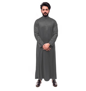 Thobes Daffah pour hommes, thobe de haute qualité pour hommes, nouveaux modèles de vêtements islamiques, thobe/thawb pour hommes, Daffah Jubba sur mesure - Product Image 6