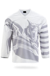 Maillots de hockey sur glace personnalisés de haute qualité, réversibles, imprimés par transfert thermique, 100% polyester, couleurs et tailles personnalisées, Inflow Sports - Product Image 3