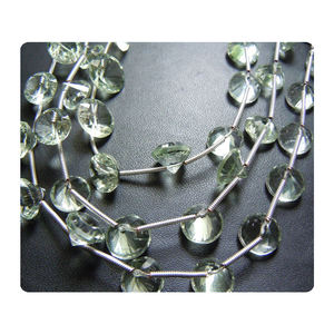 ลูกปัดเหลี่ยมเพชรพลอยควอตซ์อเมทิสต์สีเขียว8มม. ลูกปัดอะเมทิสต์คุณภาพระดับพรีเมี่ยมผ่านการรับรองจากบุคคลที่สามสำหรับการทำเครื่องประดับ - Product Image 3