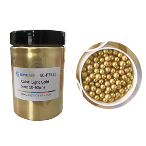 ผงไมก้าเม็ดมุกสีเมทัลลิกเกรดอาหาร ผงกลิตเตอร์สำหรับรับประทานได้ วัตถุเจือปนอาหาร - Product Image 1