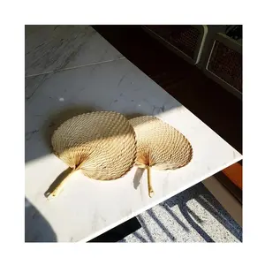 Viet Nam Supplier Natural bamboo Hand fan / Handmade Seagrass Hand Fan Best Price on the market