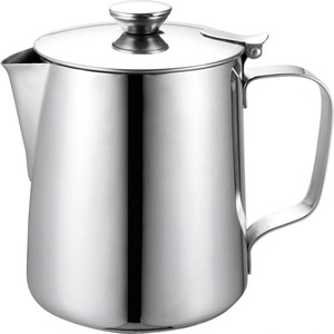 หม้อต้มนมสแตนเลสดีไซน์ทันสมัยรักษ์โลกสำหรับชุดกาแฟและชา - Product Image 1