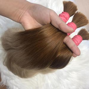 ผมดิบมัดผมคนแท้สองชั้นแบบเวียดนามมีหนังกำพร้าตรงผมต่อผมคนติดที่มีคุณภาพสูง - Product Image 4