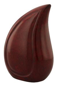 โกศเผาศพรูปหยดน้ำตาสีน้ำตาลโลหะ - Product Image 5