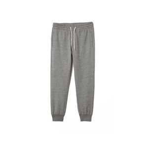 Joggers décontractés grande taille pour hommes pantalons de sport surdimensionnés de couleur unie vêtements de sport empilés pour la gym de rue et le jogging - Product Image 1