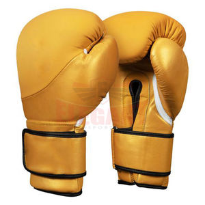 Guantes de Boxeo de Cuero Genuino, Diferentes Colores, Mismo Diseño, Hechos en Cuero Vacuno y de Búfalo, Logotipo Personalizado - Product Image 4