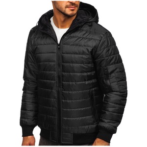 Chaqueta de invierno PADLEI para hombre, chaqueta de lana de alta calidad, personalizada, con letras de béisbol, Cazadora BOMBER para exteriores - Product Image 1