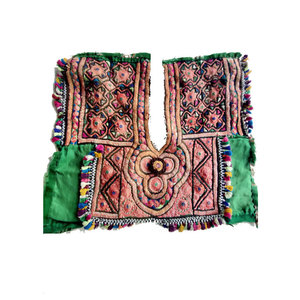 Banjara-bordado a mano de algodón, yugo, Tribal, asiático, Vintage, parches pequeños para el cuello, venta al por mayor - Product Image 1