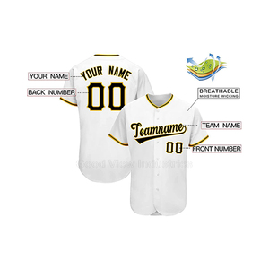 เสื้อเบสบอลโพลีเอสเตอร์ของผู้ชายที่ออกแบบเอง Sublimated ผลิตภัณฑ์ขายร้อน - Product Image 3