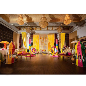 Lámparas marroquíes de fibra para decoración de bodas, decoración de bodas, lámparas marroquíes coloridas, lámparas marroquíes de boda para decoración Mehndi - Product Image 1