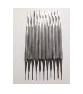 Levantador de uñas encarnadas de doble punta y lima de uñas de acero inoxidable médico de alta calidad - Product Image 1