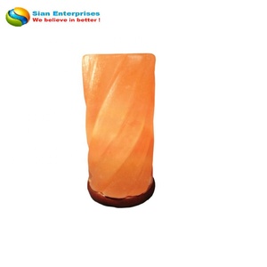 Lampes Sel de l'Himalaya Pilier Sculpté-Pink Sian Enterprises - Product Image 5