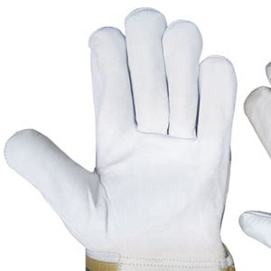 Gants de travail en cuir de chèvre avec doublure Saison d'hiver pour les gréeurs canadiens du Pakistan - Product Image 2