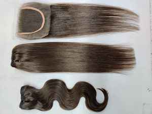 Brazilian Mink Hair Natural Brown No Color 100% Original Hair Collected from One <b>Head</b> Single Donor Lace Frontal <b>Wigs</b> Free Sample - Product Image 3