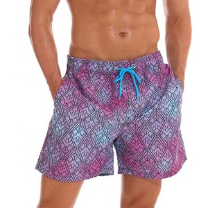 Mens Swimming Trunks Swim Shorts Board Trunks Mesh Lined Summer Beach Surfing Shorts - Product Image 3