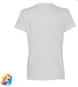 เสื้อยืดแขนสั้นลายทางผ้าฝ้าย 100% สำหรับผู้หญิง ยี่ห้อ Formula1 Industries ขายส่ง รับผลิตตามแบบ OEM พร้อมสกรีนโลโก้ - Product Image 5