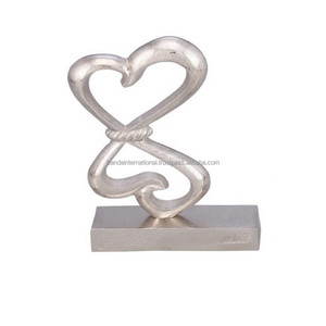 Unique Design Aluminium Stachu For Table Decoration With <b>Gold</b> Finished Metal <b>Statue</b> For Home Decor Or Office Decor - Product Image 6