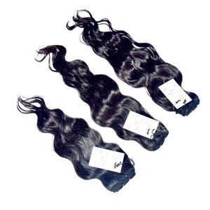 ขายส่งเกรดสูง10a 11a ธรรมชาติสีดำเปียกและหยักบราซิลผมรวมกลุ่ม,มนุษย์ผมสานอินเดียกลุ่มดิบเวอร์จินผม - Product Image 1