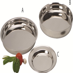 Plateau à dîner en acier inoxydable - Product Image 3