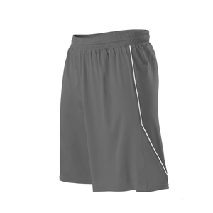 Shorts de basket-ball pour hommes 2026, sans marque, solides, décontractés, taille élastique, en toile, avec fonction de séchage rapide, pour impression personnalisée - Product Image 2
