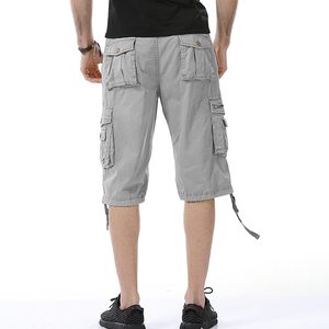 Custom workout tactical cargo shorts men wear cotton shorts men - Product Image 5