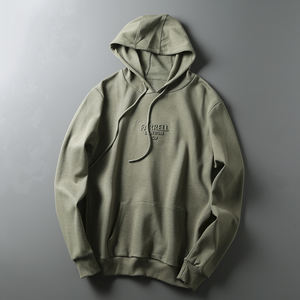 Sudadera con capucha para hombre, ropa personalizada con logo en relieve, letras en relieve, oem, 3d - Product Image 4