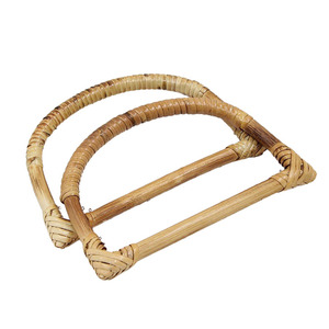 Venta al por mayor tejido de mimbre mango bolsa de accesorios bolsas de Vietnam - Product Image 1